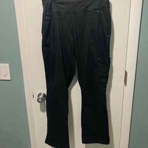 Healing hands purple label scrub pants black M